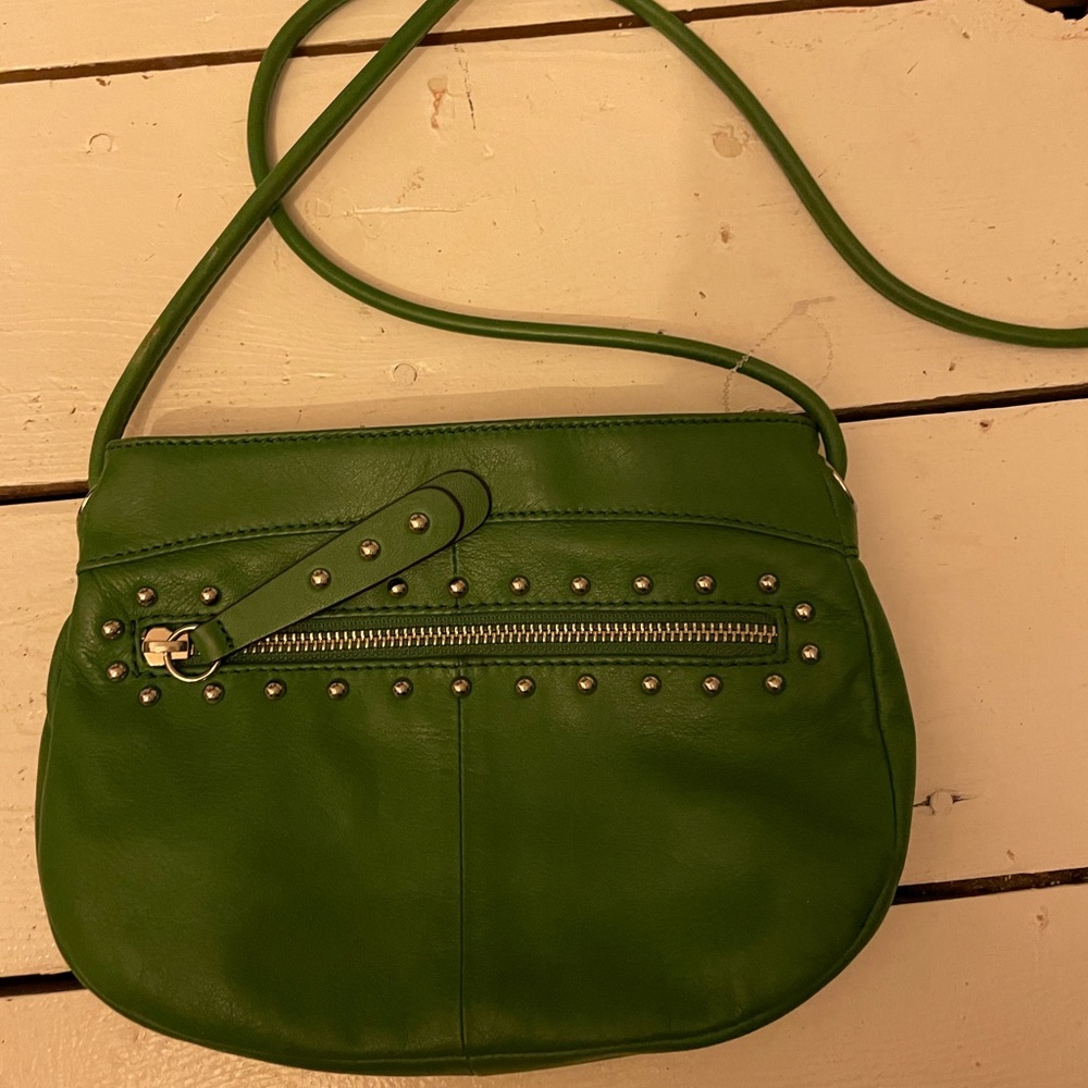 Vintage genuine leather handbag